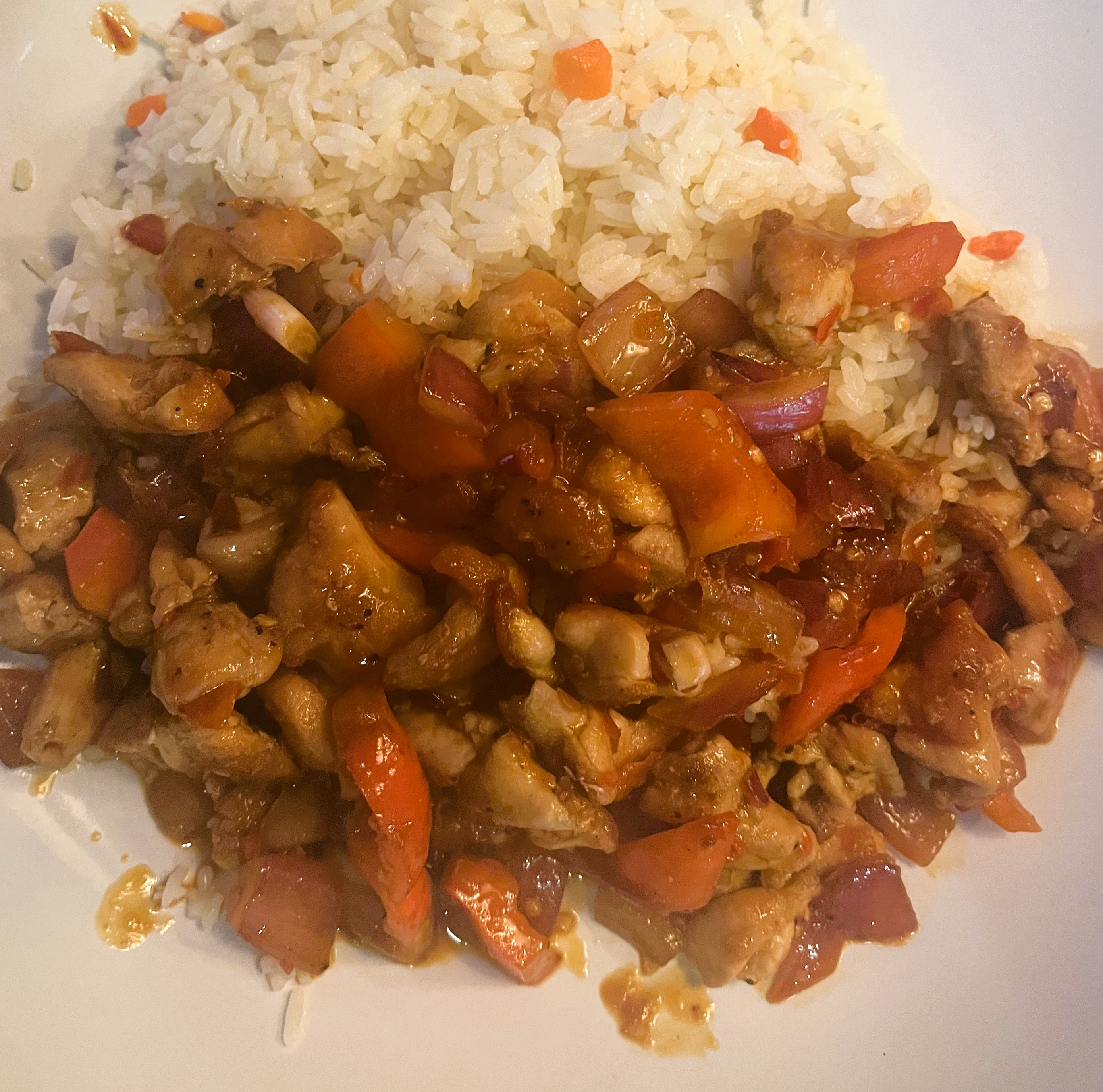 Spring Chicken Plate